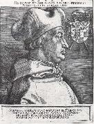 Albrecht Durer, Cardinal Albrecht of Bran-Denburg in portrait